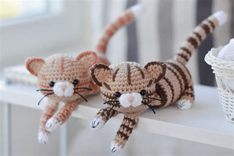 Crochet Pattern Tabby Cat Amigurumi – Firefly Crochet