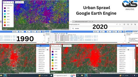 How to make Urban Sprawl Map 1990 - 2023 || Urban Growth || Urban Sprawl Map || Google Earth ...