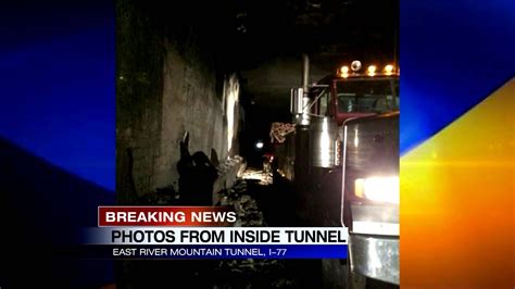 11PM Breaking News: Fire in East River Mountain Tunnel - YouTube