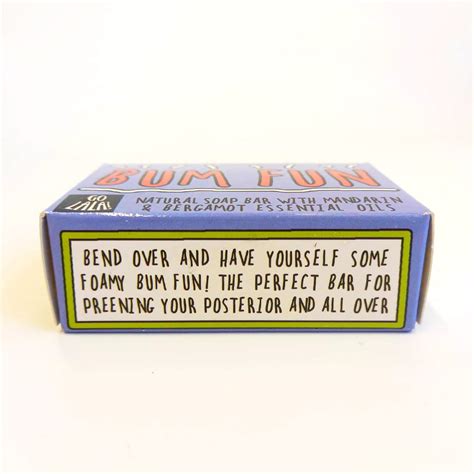 Bum Fun Soap Bar - Go La La Greeting Cards & Gifts