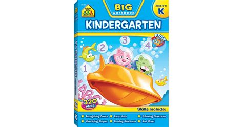 BIG Workbook, Kindergarten - SZP06316 | School Zone Publishing | Skill ...