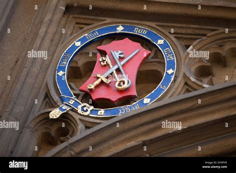 Crest corpus christi college oxford hi-res stock photography and images ...