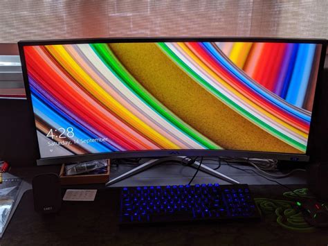 34" curved monitor ( WASABI MANGO), Computers & Tech, Parts & Accessories, Monitor Screens on ...