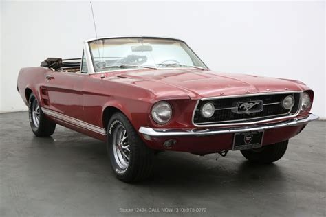 1967 Ford Mustang GT Convertible S-Code | Beverly Hills Car Club