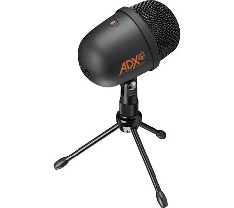 Buy ADX Firecast A01 Microphone - Black | Free Delivery | Currys