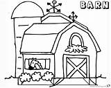 Horse Farm Coloring Pages sketch template