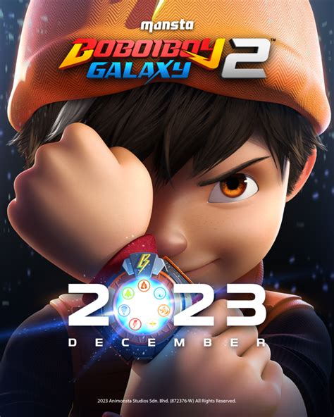 Monsta Umumkan Boboiboy Galaxy Season 2 Debut Desember 2023 - Kutu Buku ...