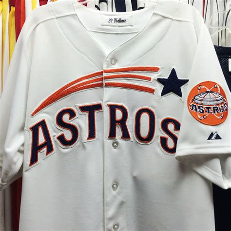 Astros Authentics: Brett Wallace #29 1965 Shooting Star Jersey: EK 331361 | MLB Auctions