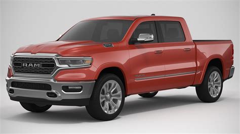 2023 Ram 1500 Limited 3D Model - TurboSquid 2114388