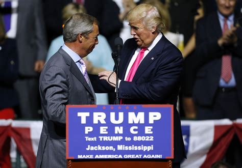 Donald Trump Suggests Nigel Farage Be UK Ambassador to US | TIME