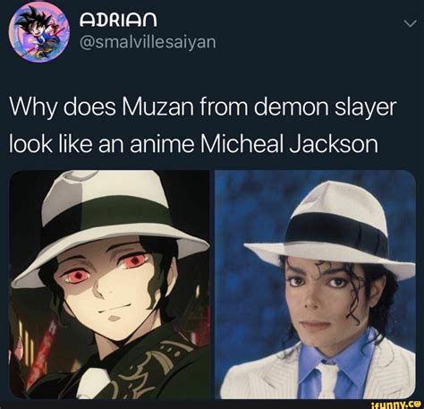 Why does Muzan from demon slayer look like an anime Micheal Jackson - iFunny