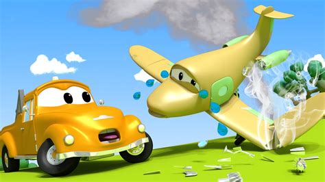 Vidéos d'ambulance pour enfants - Penny l'avion a un gros accident - Dessin animé de camions ...