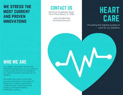 11 Beautiful Medical Brochure Templates & Examples