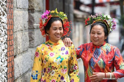 "Xunpu" women seen in Quanzhou City, China's Fujian - People's Daily Online