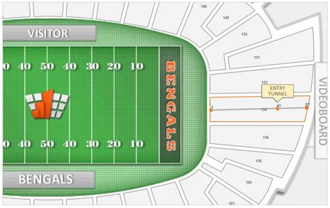 Bengals Stadium Seating Chart