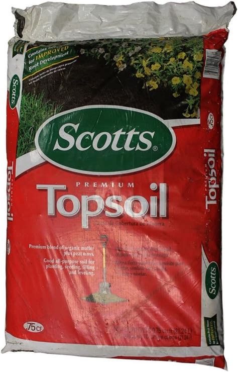 Amazon.com : Premium Top Soil .75cf : Patio, Lawn & Garden