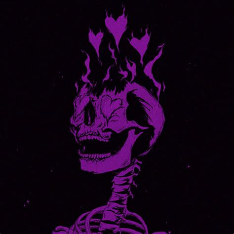 Share 82+ purple skeleton aesthetic wallpaper best - in.coedo.com.vn