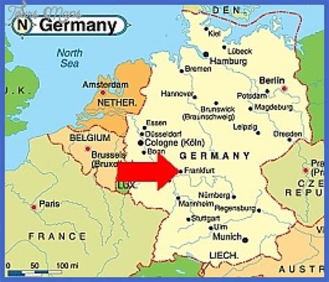 Frankfurt Map - ToursMaps.com