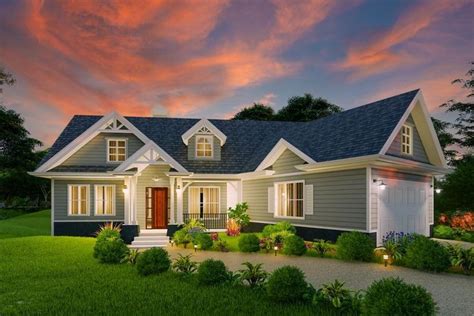 Plan 25683GE: Cost-Effective Craftsman House Plan on a Walkout Basement in 2023 | Craftsman ...