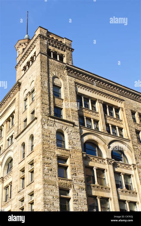 Historic buildings in the center of Louisville, Kentucky Stock Photo ...