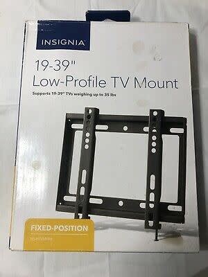 Insignia™ Insignia™ - Fixed TV Wall Mount for Most 19" - 39" TVs ...