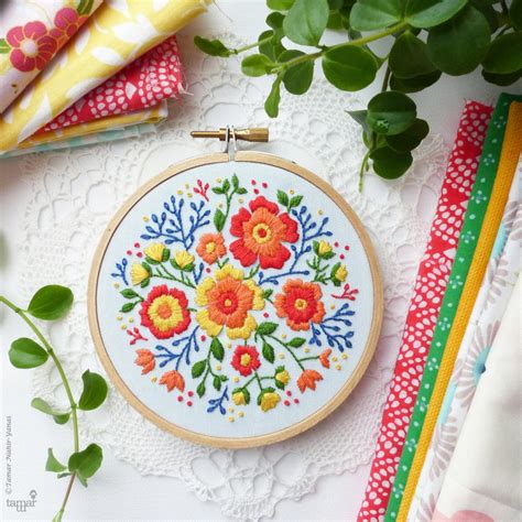 40+ best modern embroidery kits for beginners - Swoodson Says