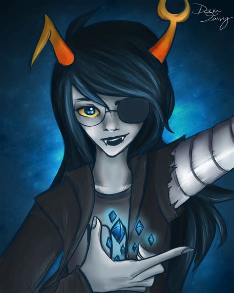 Homestuck: Vriska Serket by MirageFlames on DeviantArt