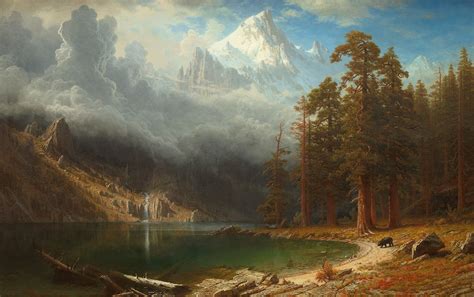 Albert Bierstadt, National Gallery Of Art, Large Canvas, Oil On Canvas ...