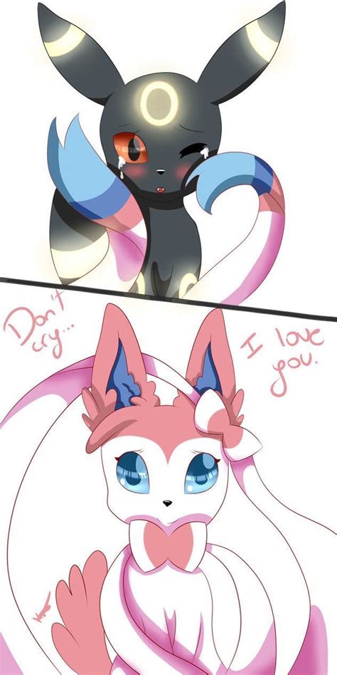 Umbreon and Sylveon | Pokemon eeveelutions, Cute pokemon wallpaper ...