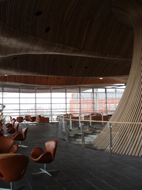 Free Stock photo of Architectural Interior View of The Senedd in Wales | Photoeverywhere