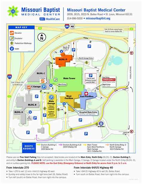 Ohio Dominican University Campus Map Odu Parking Map Double Map ...