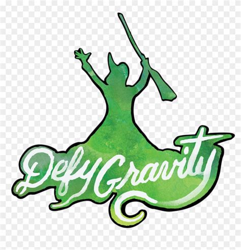 Defying Gravity Wicked Logo - Free Transparent PNG Clipart Images Download