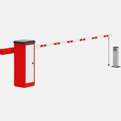 Traffic Barrier - 3D Model by cgaxis