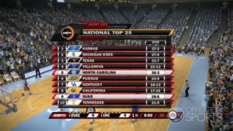 NCAA Basketball 10 Screenshot #17 for Xbox 360 - Operation Sports