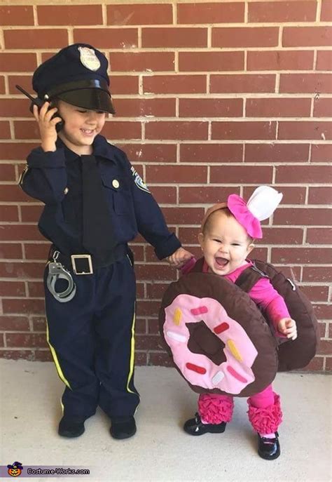 Cops Loves Donuts Kids Halloween Costume | Last Minute Costume Ideas