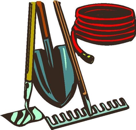 Gardening Tools Clip Art Free >>> Read more at the image link. | Garden tool organization ...