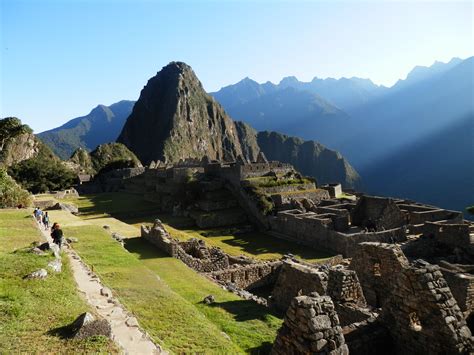 Machu Picchu sunrise.