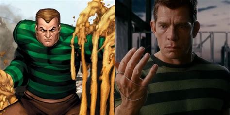 10 Biggest Differences Between Sandman In The Spider-Man Movies & Comics