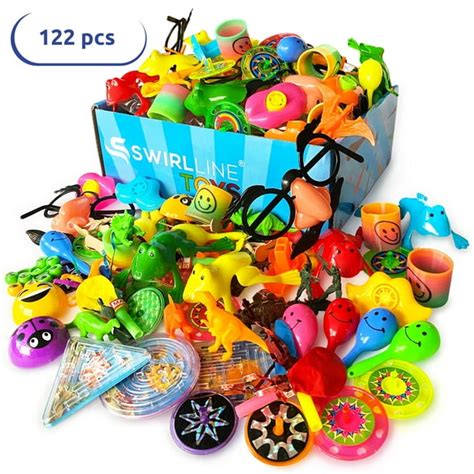 Party Favors Kids Pinata Filler - 122 Pcs Carnival Prizes Toys Bulk ...