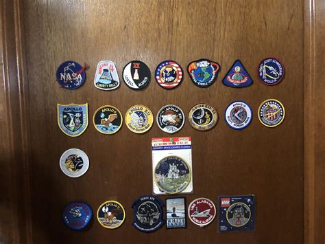 All my nasa patches and then some : r/nasa