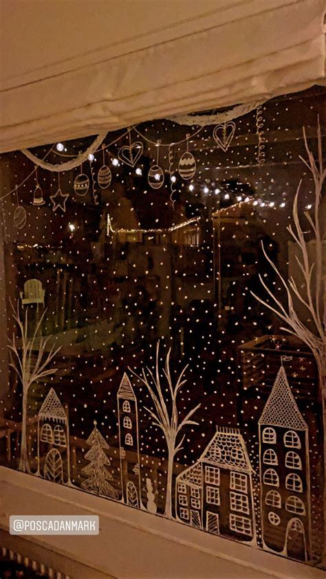 30 Cute Christmas Window Painting Ideas - Nikki's Plate | Christmas ...