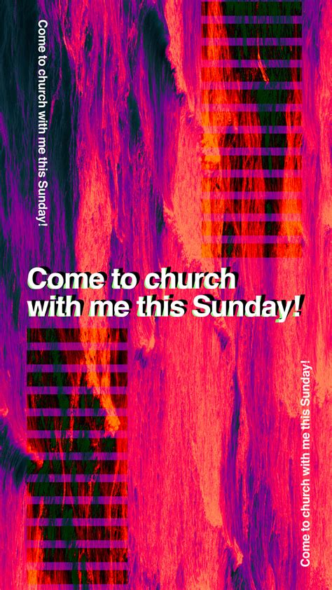 Come to church with me this Sunday! - Sunday Social