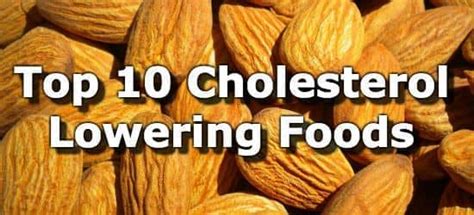 Top 10 Cholesterol Lowering Foods