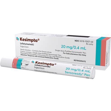 KESIMPTA Dosage & Rx Info | Uses, Side Effects