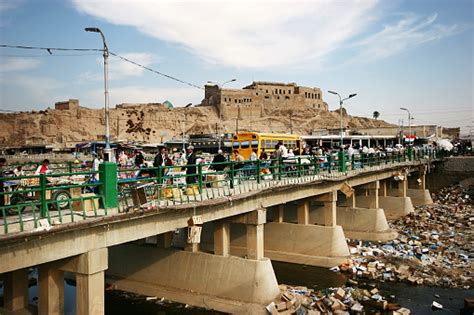 A View Of The Citadel In The City Of Kirkuk Stock Photo - Download Image Now - iStock