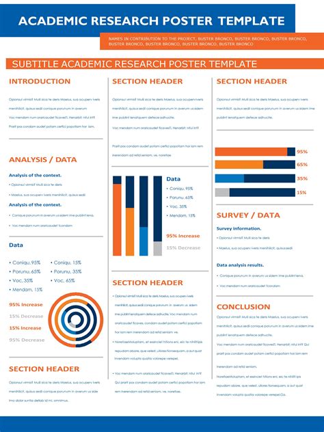 Creative Research Poster Template