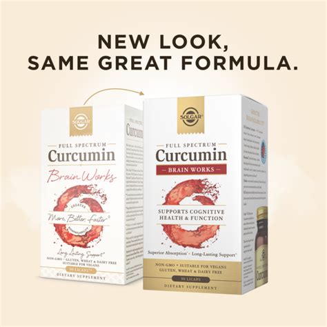 Full Spectrum Curcumin Brain Works Licaps™ - Brain Health - Solgar