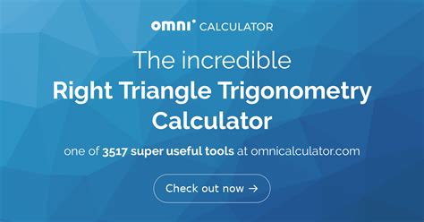 Right Triangle Trigonometry Calculator