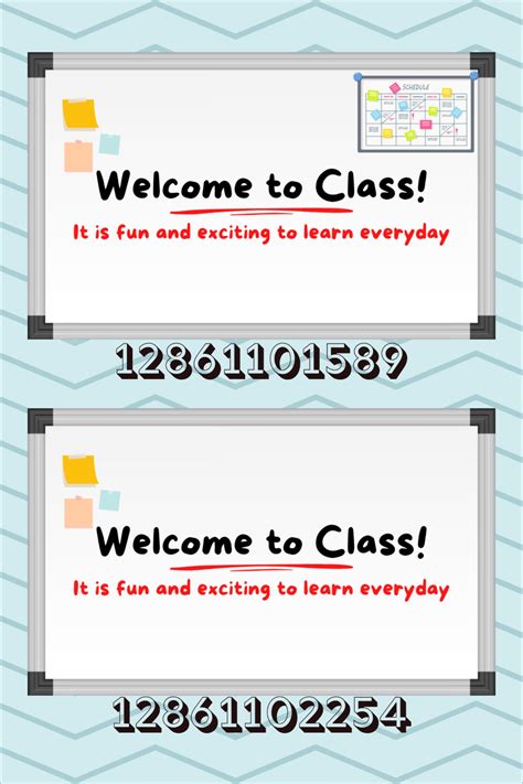 Bloxburg on roblox general whiteboard class decals | School decal, Bloxburg decal codes, Coding ...