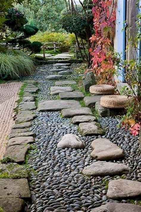 35 Fabulous Small Garden with Stone Path - Homiku.com | Stone garden paths, Garden paths, Garden ...